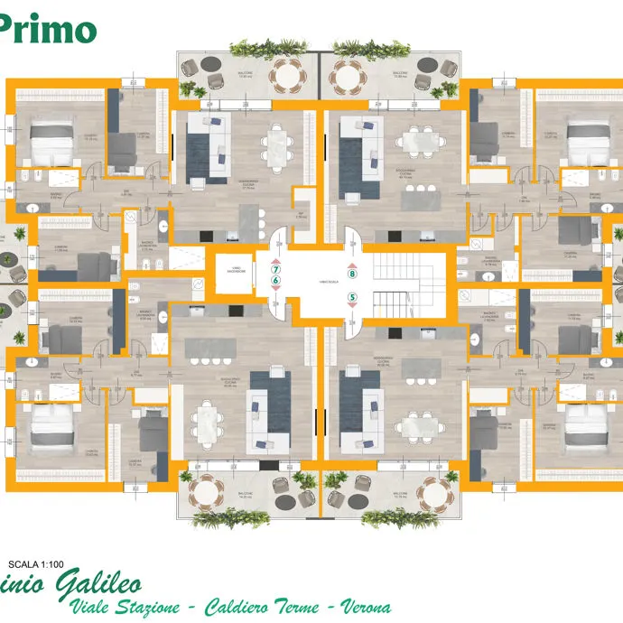 CONDOMINIO GALILEO - PIANO PRIMO